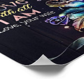 Aan mijn man brief, aan mijn man Gift Poster (Hoek)