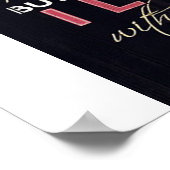 Aan mijn man brief | Beste Vaderdag Cadeau | Poster (Hoek)