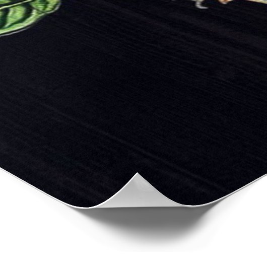 Aan mijn man brief | Cute Cadeau | Papa's cadeau | Poster (Hoek)