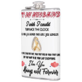 Aan mijn man heupfles (Links)