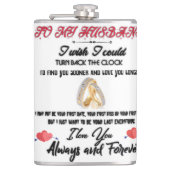 Aan mijn man heupfles (Voorkant)