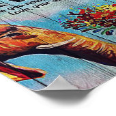 Aan mijn man Letter, liefdevolle Husband Letter Poster (Hoek)