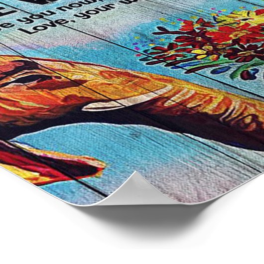 Aan mijn man Letter, liefdevolle Husband Letter Poster (Hoek)