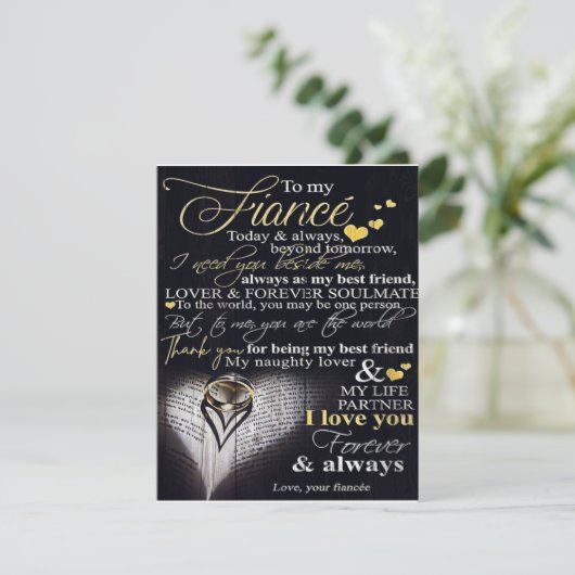 Aan mijn man | Liefdescitaten voor man| Kaart (Staand voorkant)