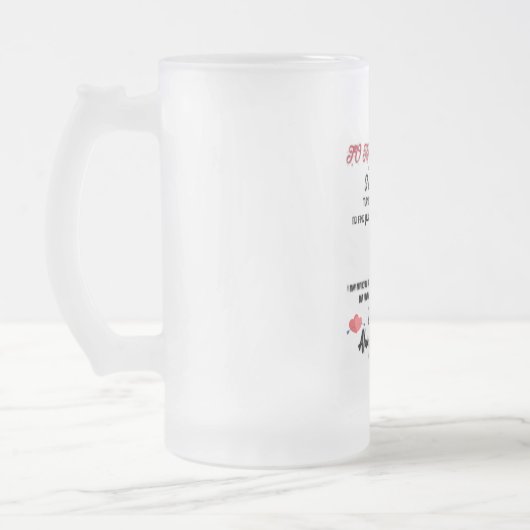 Aan mijn man matglas bierpul (Links)