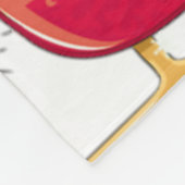 Aan mijn man Vrolijk Kerstfeest Fleece Deken (Hoek)