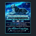 Aan mijn man Wolf Gift, Husband Birthday Gift Poster<br><div class="desc">Aan mijn man Wolf Gift,  Husband Birthday Gift</div>