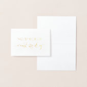 Aan mijn matron van eer op mijn trouwdag Dank u Folie Kaarten (Display)