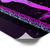 Aan mijn moeder en dochter Gift, mama Gift Idee Poster (Hoek)