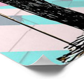 Aan mijn moeder, geschenk voor mama, brief aan mam poster (Hoek)