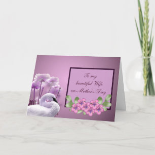 Aan mijn mooie vrouw op Moederdag Kaart