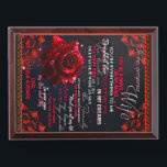 Aan mijn Roos Wife Birthday Gift... Troffee Gedenkplaat<br><div class="desc">Aan Mijn Roos Vrouw Verjaardagscadeau, Paar Vrouw Gift Een schattig cadeau voor een speciaal persoon. Het patroon is het beste cadeau aan vrienden en familie, het is ook een perfect vakantie- of verjaardagscadeau idee Hondenliefhebbers, meisjes, jongens, kinder, tiener en volwassen op Kerstmis, en Nieuwjaar, Thanksgiving Dag, Kerstdag, Moederdag, Vaderdag, 4...</div>
