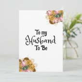 Aan mijn toekomstige Kaart (Staand voorkant)