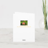 "AAN MIJN 'TWEEDE 'BLOESEM VAN LOTUS VAN HET KAART (Achterkant)