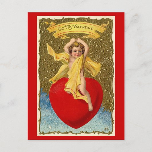 Aan mijn Valentijn - Briefkaart (Voorkant)