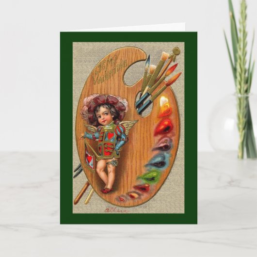 Aan Mijn Valentijn Feestdagen Kaart (Voorkant)