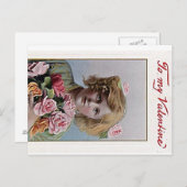 Aan mijn valentijn feestdagenkaart (Voorkant / Achterkant)