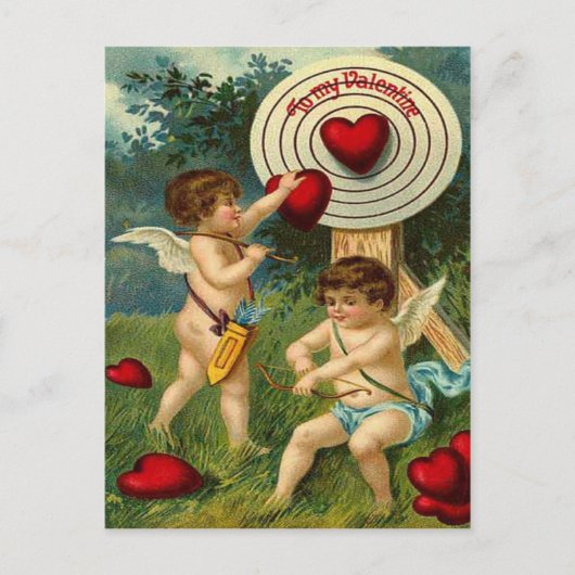 Aan Mijn Valentijn Feestdagenkaart (Voorkant)