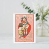 "Aan Mijn Valentijn " Feestdagenkaart (Staand voorkant)