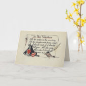 Aan mijn Valentijn Kaart (Gele Bloem)