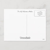 Aan mijn Valentijn moeder Feestdagenkaart (Achterkant)