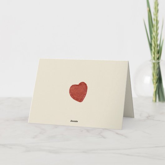 Aan mijn Valentine Kaart (Achterkant)