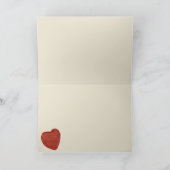 Aan mijn Valentine Kaart (Binnen)