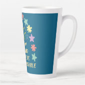 aan mijn vriend je bent onvervangbaar latte mok (Rechts)