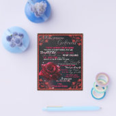 Aan mijn Vriendin, Birthday Gift, een paar liefdes Flyer (Enkel)