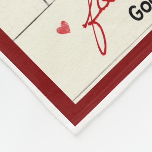 Aan mijn vrouw Blanket Fleece Deken (Hoek)