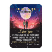 Aan mijn vrouw | Brief aan mijn vrouw liefde van e Magneet (Verticaal)