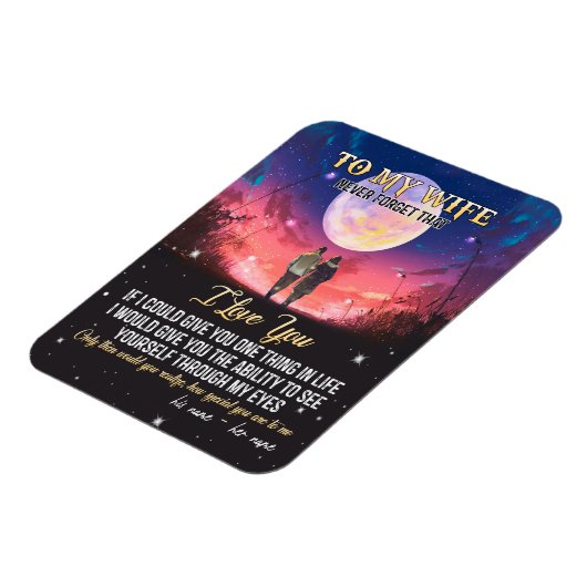 Aan mijn vrouw | Brief aan mijn vrouw liefde van e Magneet (Linkerzijde)