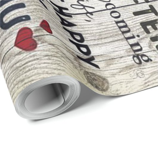 Aan mijn vrouw Gift | Vakantiegeld van de vakantie Cadeaupapier (Rol Hoek)