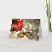 Aan mijn Vrouw - het Huwelijk van de Dag van het Kaart (Voorkant)