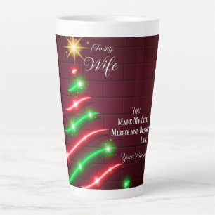 Aan mijn vrouw latte mok