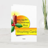 Aan mijn vrouw - Merry Freakin' Christmas Feestdagen Kaart (Achterkant)