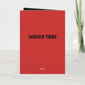 Aan mijn vrouw mooie woorden Kaart (Achterkant)