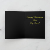 Aan mijn vrouw mooie woorden Kaart (Binnen)