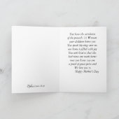 Aan Mijn Vrouw op Moederdag Kaart (Binnen)