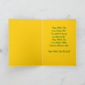 Aan mijn vrouw, vrolijke Moederdag Kaart (Binnen)