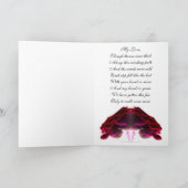 Aan Mijn Wenskaart van de Liefde Kaart (Binnen)