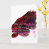 Aan Mijn Wenskaart van de Liefde Kaart (Gele Bloem)