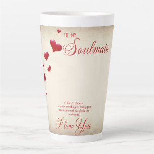 Aan mijn zielsverwant  latte mok