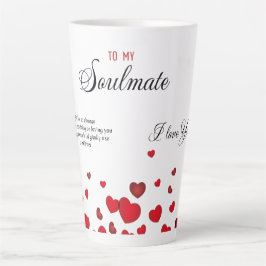 Aan mijn zielsverwant latte mok