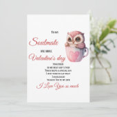 Aan mijn zielsverwant, weer een Valentijnsdag same Feestdagenkaart (Staand voorkant)