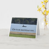 AAN MIJN "ZON" OP UW BIRTHDAAGSKAART KAART (Gele Bloem)