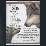 Aan mijn zoon Gift, mam en zoon, liefdesbrief aan  Fleece Deken<br><div class="desc">Aan mijn zoon Gift,  mam en zoon,  liefdesbrief aan zoon - dit is een prachtig cadeau voor je familie,  je vriend in alle gevallen,  zoals huisopwarming,  verjaardag,  nieuw thuis - Het kan gebruikt worden voor huisdecor,  en je huis mooier maken!</div>