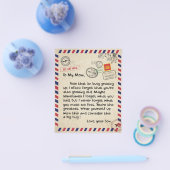 Aan mijn zoon Gift, mam en zoon, liefdesbrief aan  Flyer (Enkel)