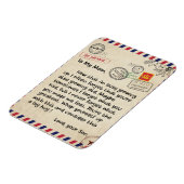 Aan mijn zoon Gift, mam en zoon, liefdesbrief aan  Magneet (Linkerzijde)