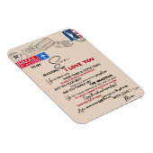 Aan mijn zoon Gift, mam en zoon, liefdesbrief aan  Magneet (Rechterzijde)